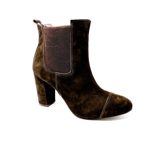bt00 suede brown HIGH ankle boot 1504020 br